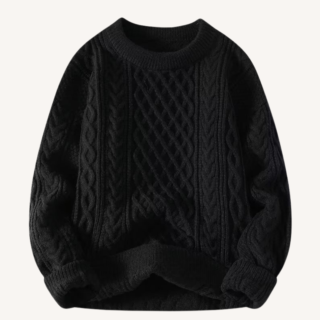 Cassius |  Cable Knit Sweater