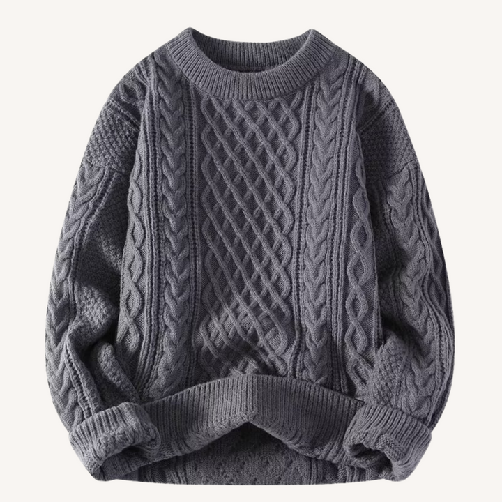 Cassius |  Cable Knit Sweater