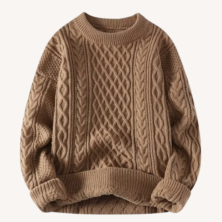 Cassius |  Cable Knit Sweater