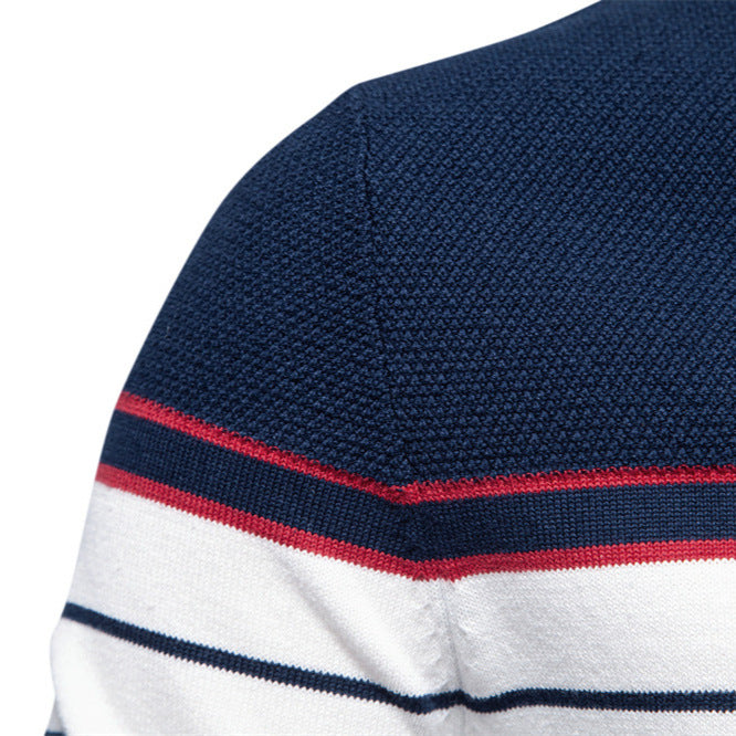 Stuart | Striped Knit Sweater