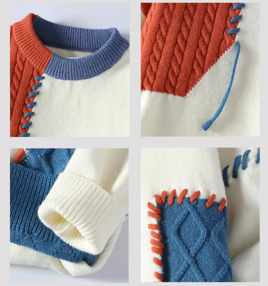 Franklin | Patchwork Knit Sweater